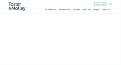 Desktop Screenshot of fosterandmotley.com